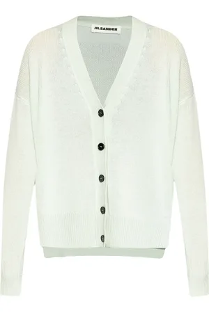 Jil Sander Drop-shoulder cashmere cardigan