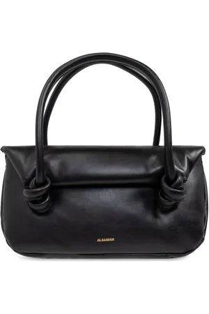 Jil Sander Folded leather tote bag