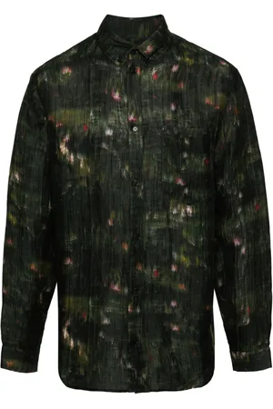 HENRIK VIBSKOV Cast abstract pattern-print shirt