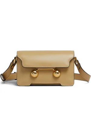 Marni Mini Trunkaroo leather shoulder bag