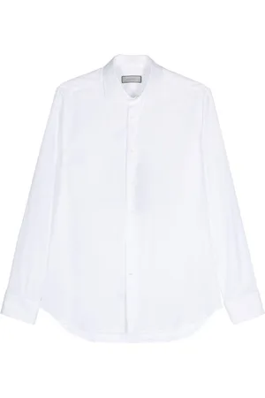 CANALI Long-sleeve cotton shirt