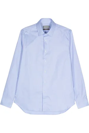 CANALI Long-sleeve cotton shirt