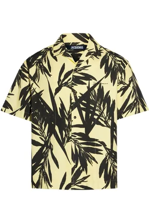 Jacquemus Palm print short-sleeve shirt