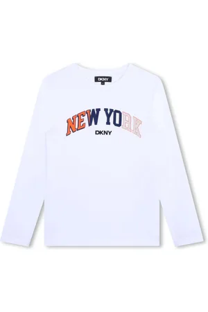 DKNY Logo-print organic cotton T-shirt