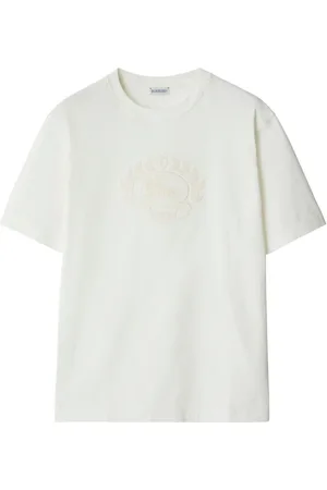 Burberry EKD-textured cotton T-shirt