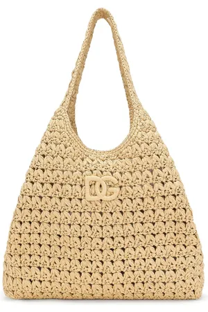 Dolce & Gabbana 3.5 raffia tote bag