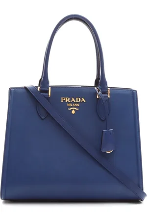 Prada Logo-lettering two-way bag