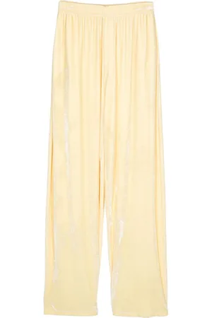 Balenciaga Velvet straight-leg trousers