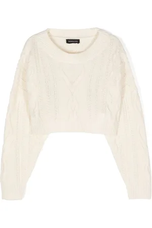 MONNALISA Cable-knit jumper