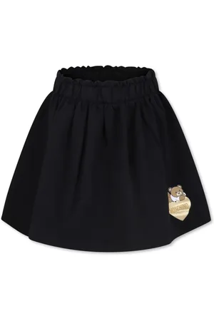Moschino Logo-print jersey skirt