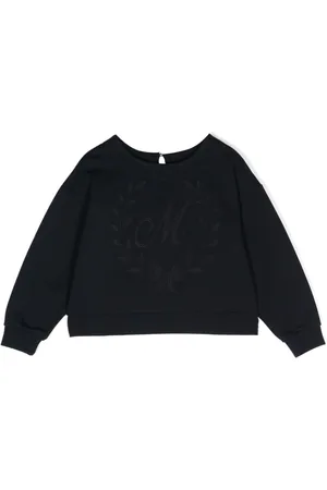 MONNALISA Embroidered-logo sweatshirt