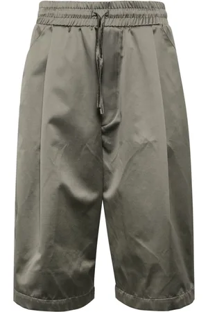 FERRARI Drawstring-waist bermuda shorts