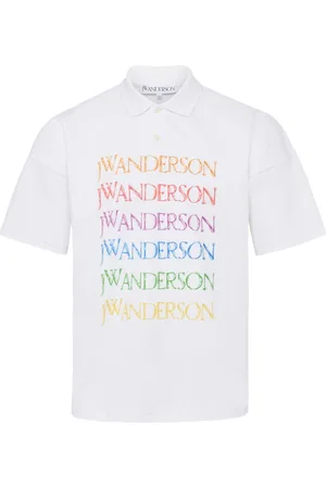 J.W.Anderson Logo-print cotton polo shirt