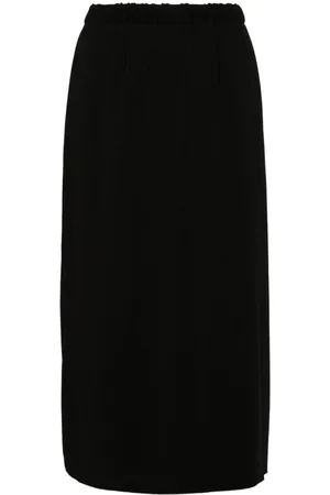 FORTE FORTE Elasticated-waistband midi skirt