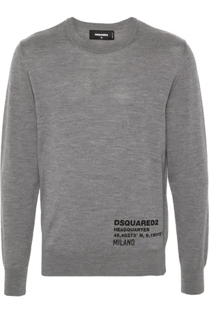 Dsquared2 Logo-print wool jumper