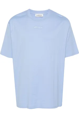 Lanvin Logo-embroidered cotton T-shirt