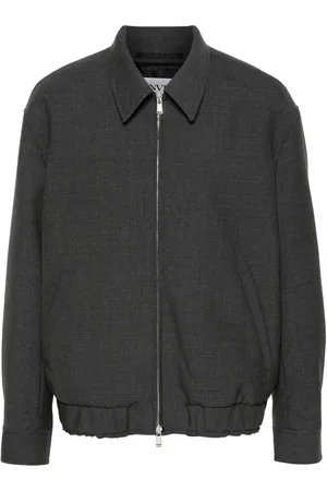 Lanvin Zip-up wool jacket