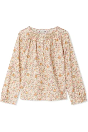 BONPOINT Biancarosa cotton-blend blouse