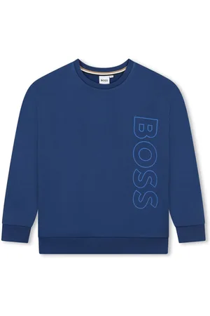 HUGO BOSS Logo-print crew-neck sweatshirt