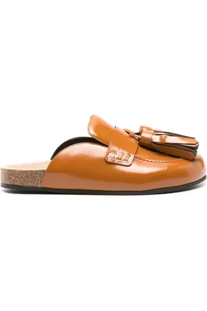 J.W.Anderson Tassel-detail leather mules