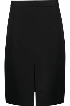 The Row Benson midi skirt