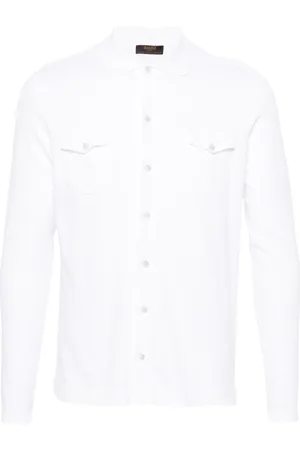 MOORER Jamison knitted shirt