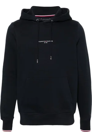 Tommy Hilfiger Logo-print cotton hoodie
