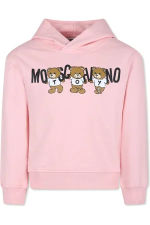 Moschino Logo-print cotton hoodie