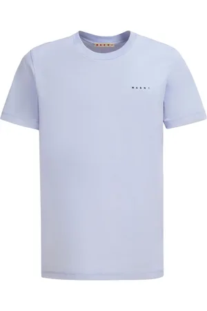 Marni Logo-embroidered cotton T-shirt