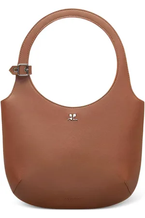 Courrèges Small Holy leather tote bag
