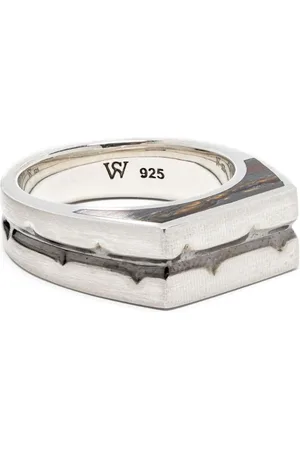 STEPHEN WEBSTER Sterling Thorn Addiction malachite ring