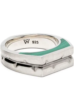 STEPHEN WEBSTER Sterling Thorn Addiction malachite ring