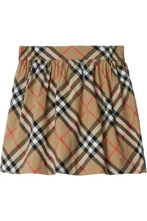 Burberry Check cotton skirt