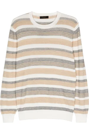 MOORER Elmer-RHA striped jumper