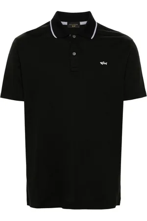 Paul & Shark Logo-patch polo shirt
