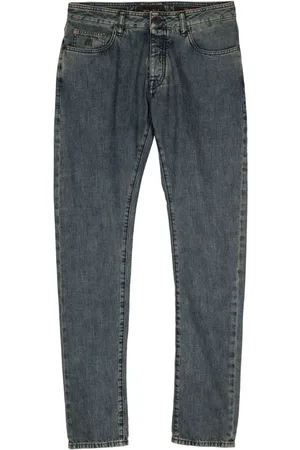 MOORER Credi-01A slim-cut jeans