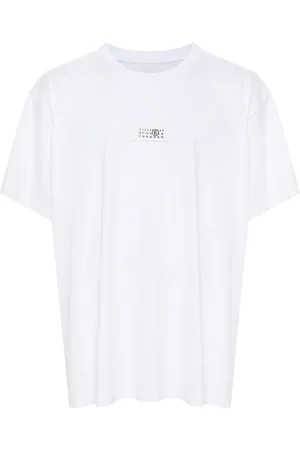 Maison Margiela Numbers motif-patch cotton T-shirt