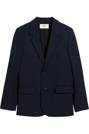 Ami Single breasted virgin wool blazer