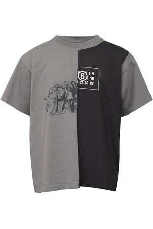 Maison Margiela Spliced cotton jersey T-shirt