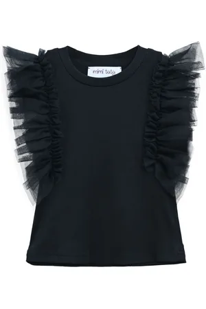 Mimi Tutu Tulle-sleeve T-shirt