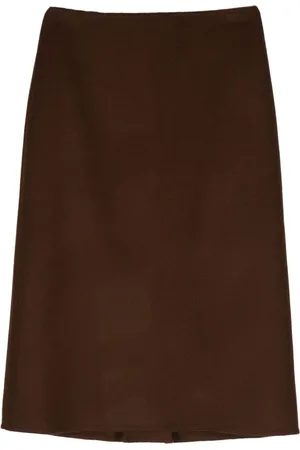 ERMANNO SCERVINO Double wool pencil skirt