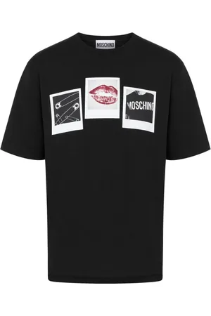 Moschino Graphic-print cotton t-shirt
