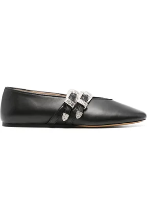 Le Monde Beryl Claudia leather ballet shoes