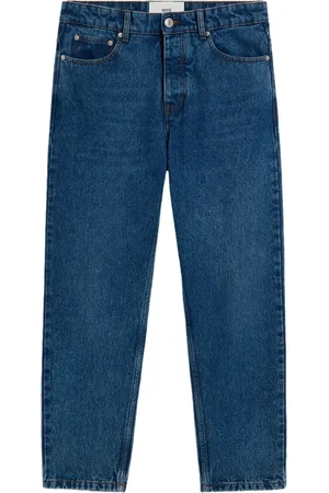 Ami Logo-patch tapered jeans