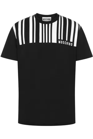 Moschino Barcode-print cotton t-shirt