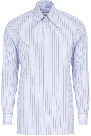 Maison Margiela Striped cotton shirt