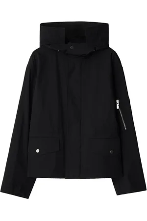 Burberry Hooded press-stud parka coat