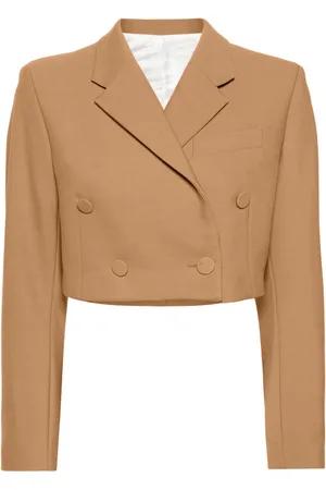 Viktor & Rolf Double-breasted cropped blazer