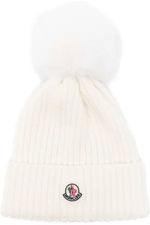 Moncler Pompom ribbed beanie