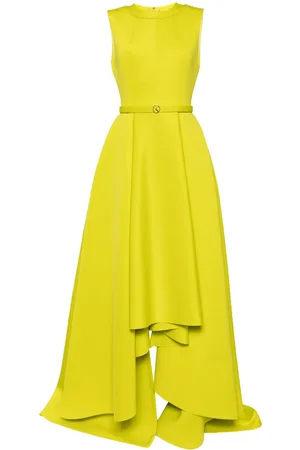 Saiid Kobeisy High-low neoprene gown